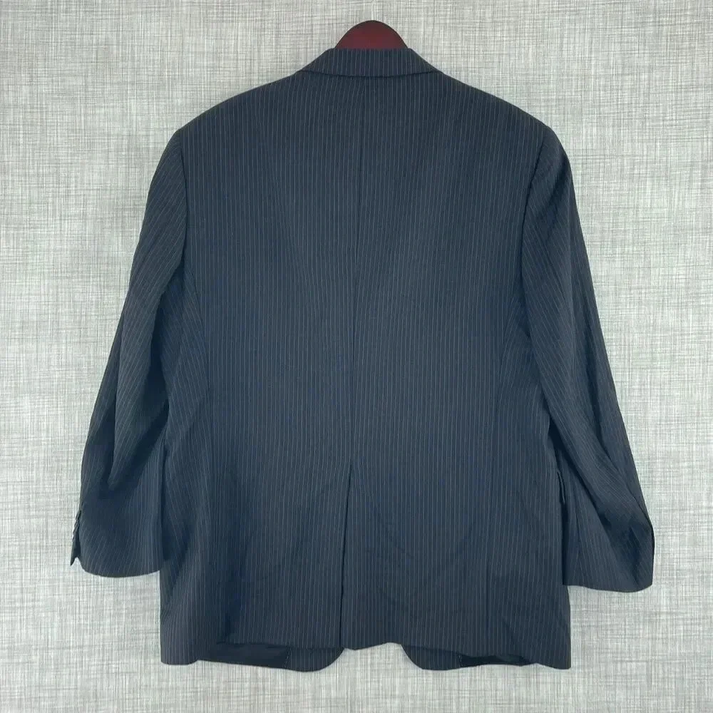 Hart Schaffner Marx 44R Blazer Mens charcoal gray 3882